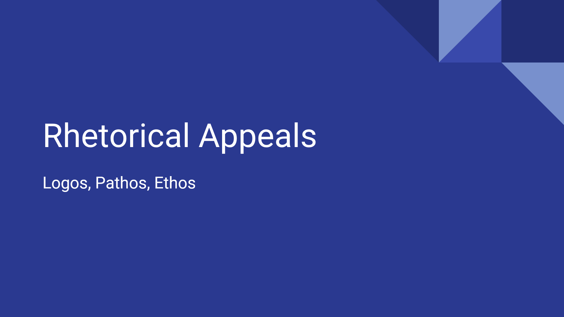 Rhetorical Appeals thumbnail